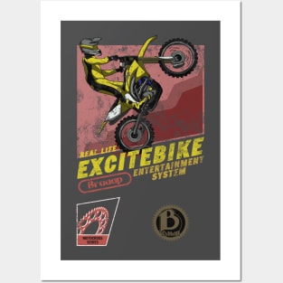 Real Life Excitebike Posters and Art